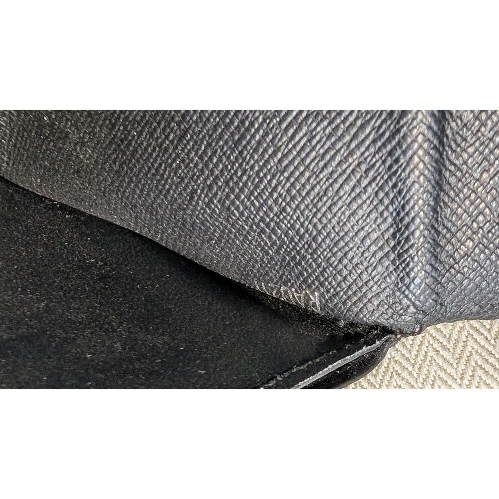 LOUIS VUITTON Portefeiulle Brazza Monogram Eclipse RA0211 Black